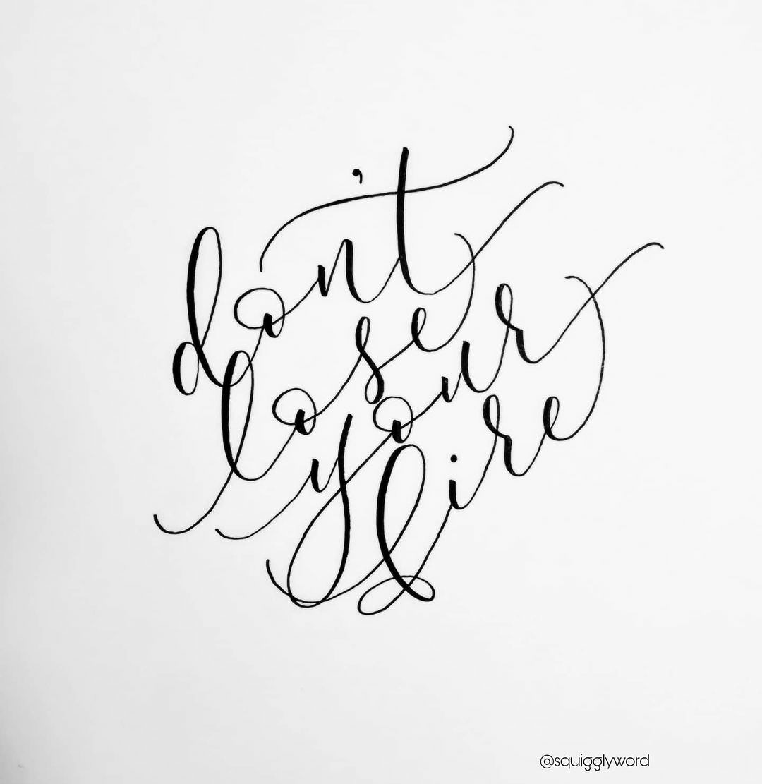 Home | Squiggly Word | Calligraphy for Christians